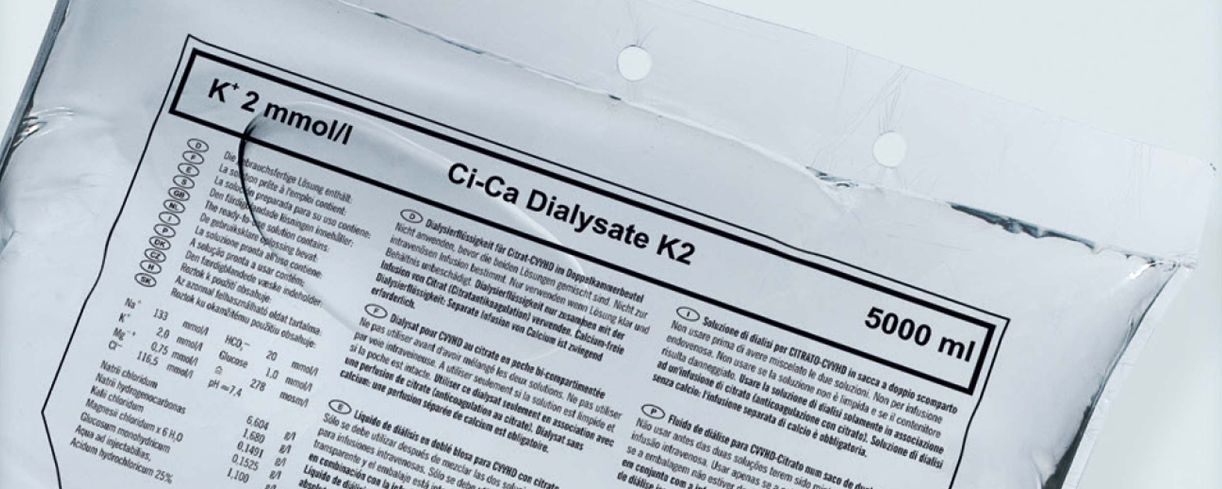 Мішок із розчином Ci-Ca Dialysate K2